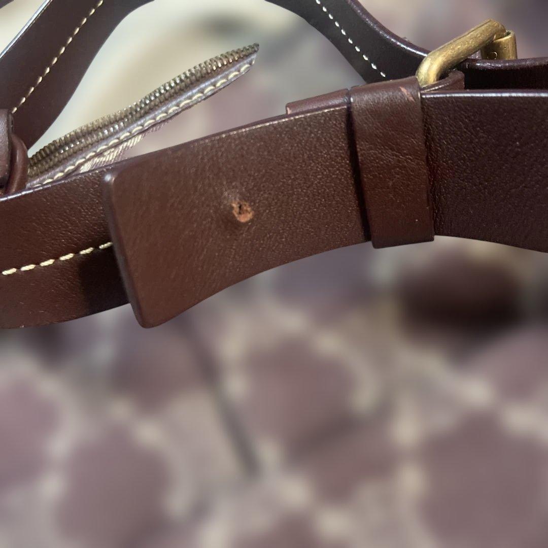 セリーヌ　マカダムショルダーバッグ