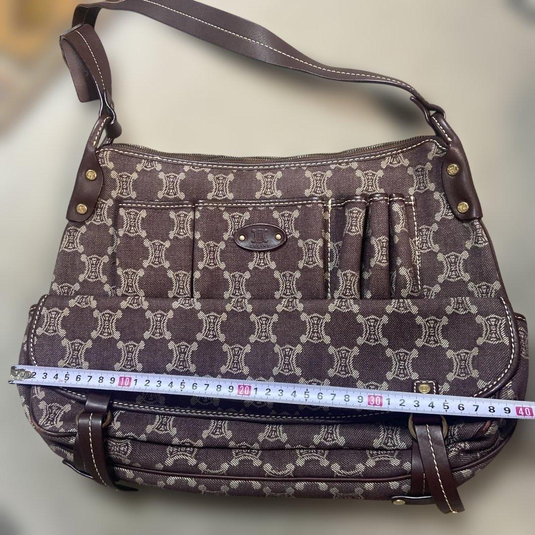 セリーヌ　マカダムショルダーバッグ