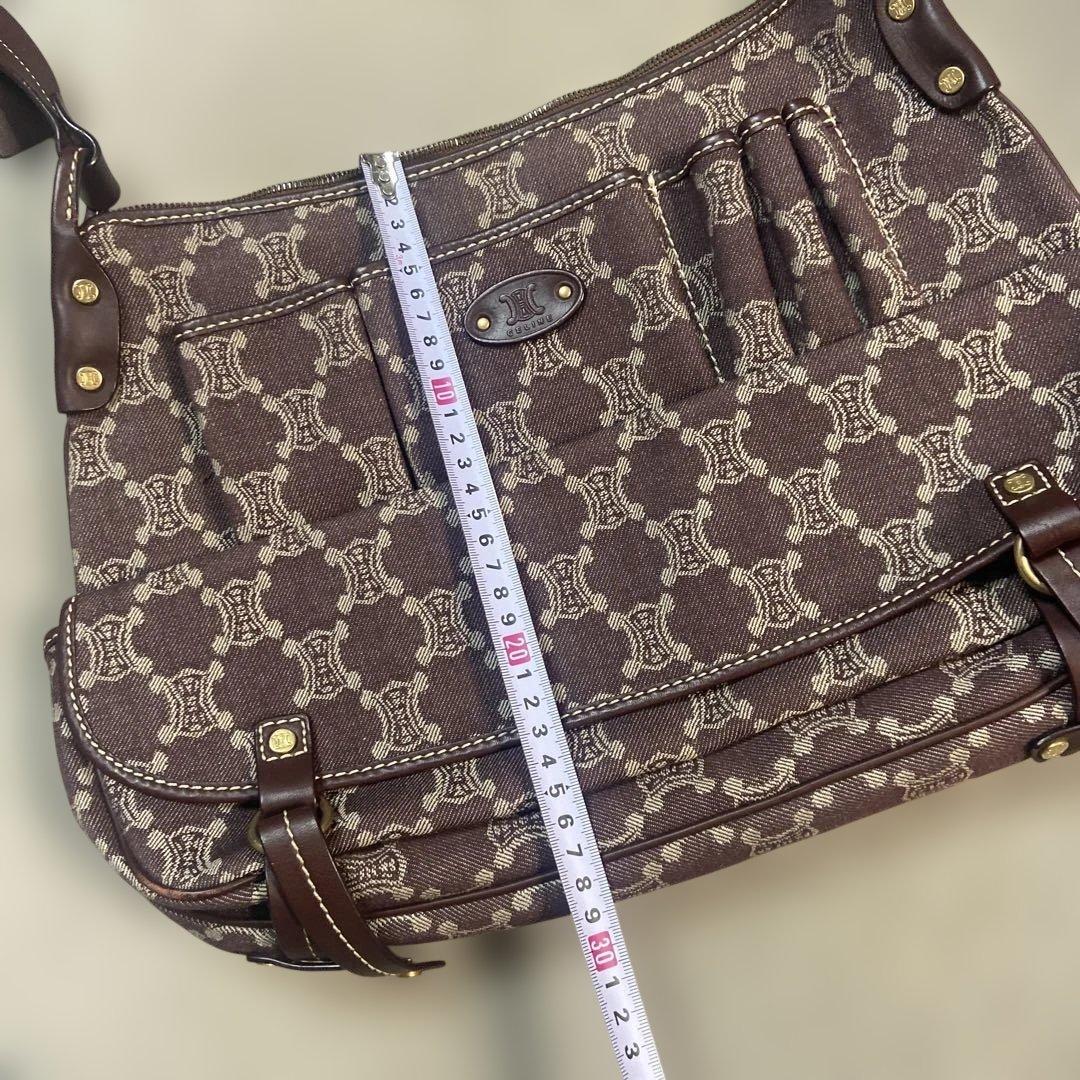 セリーヌ　マカダムショルダーバッグ