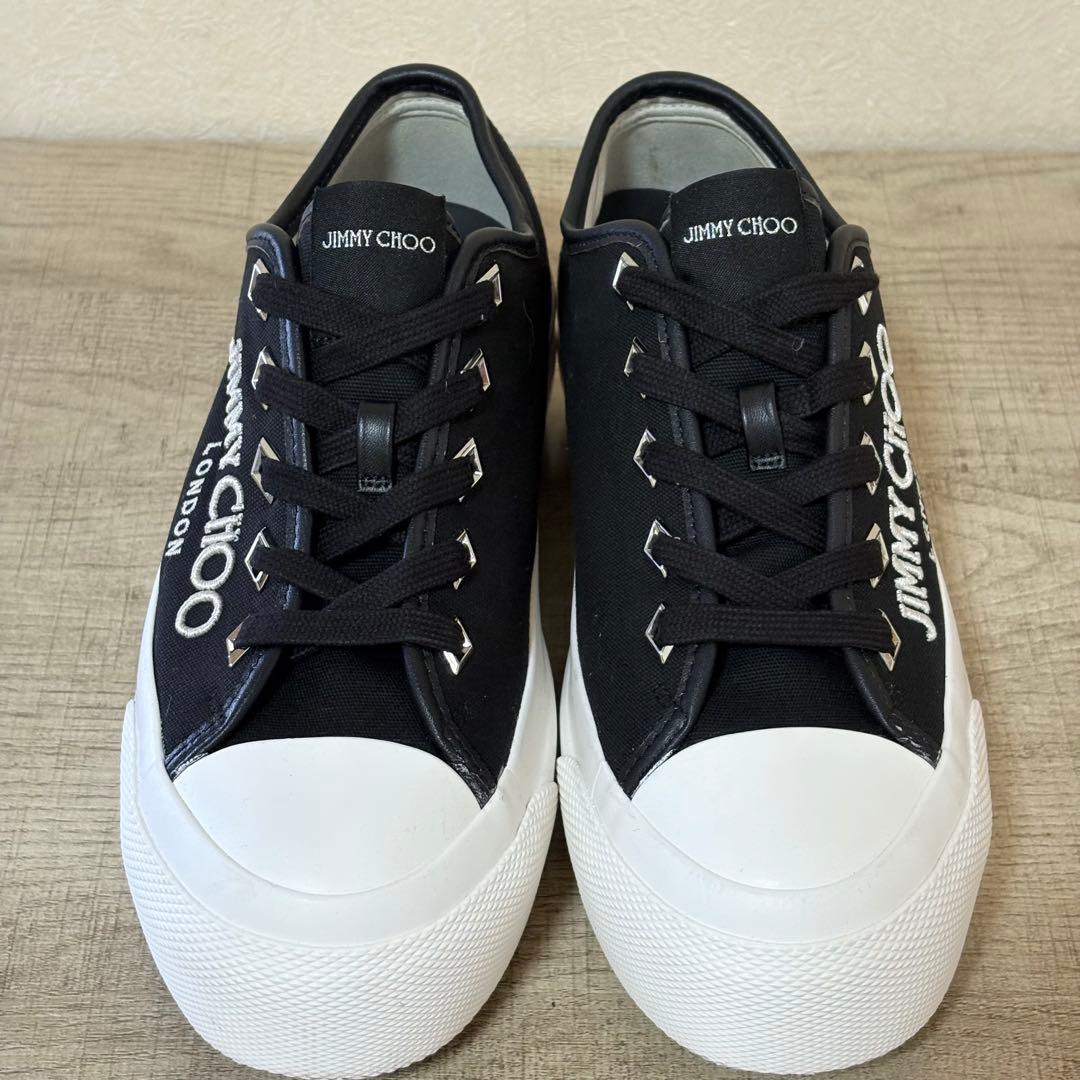JIMMY CHOO PALMA MAXI 厚底 スニーカー 23cm ブラック