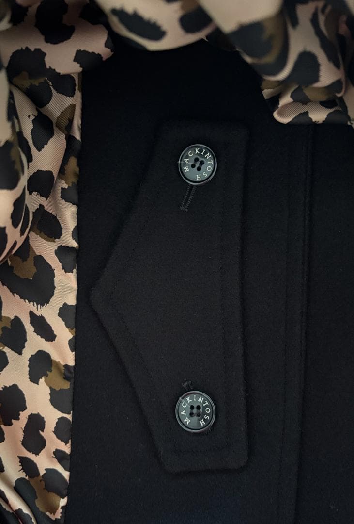 マッキントッシュ ハンビー レオパードMACKINTOSH HUMBIE4 美品