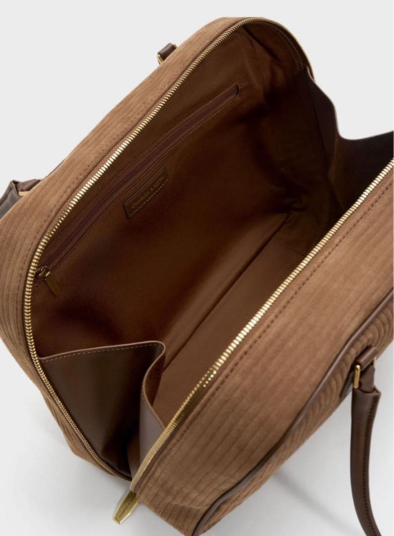 charles & keith Sianna ラージシアンナ ボウリングバッグ