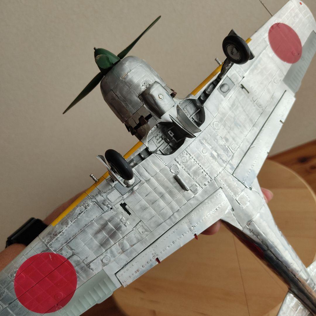 完成品　中島　キ84　四式戦闘機　疾風　1/32　ハセガワ