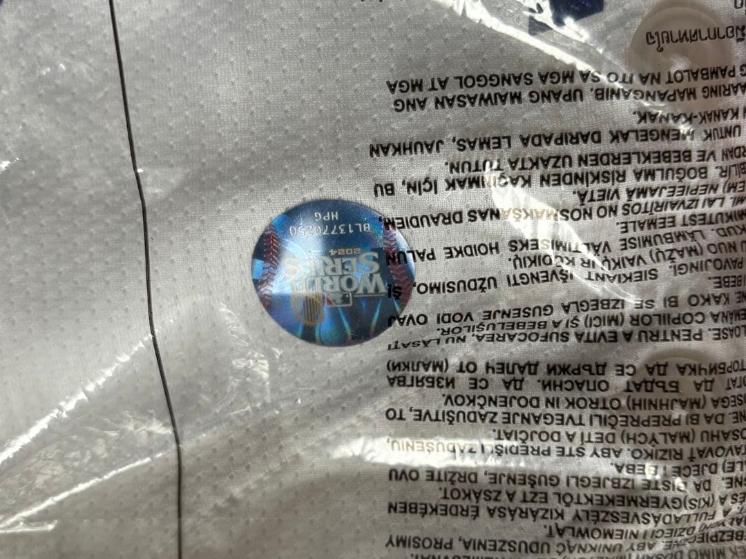 【正規品】大谷翔平 World Series制覇記念ユニフォーム サイズL