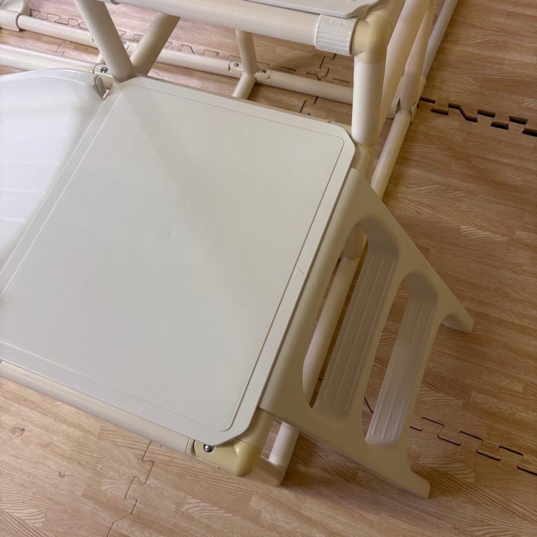 ☆除菌清掃済☆　野中製作所　プレミアムおりたたみロングスロープキッズパーク　白