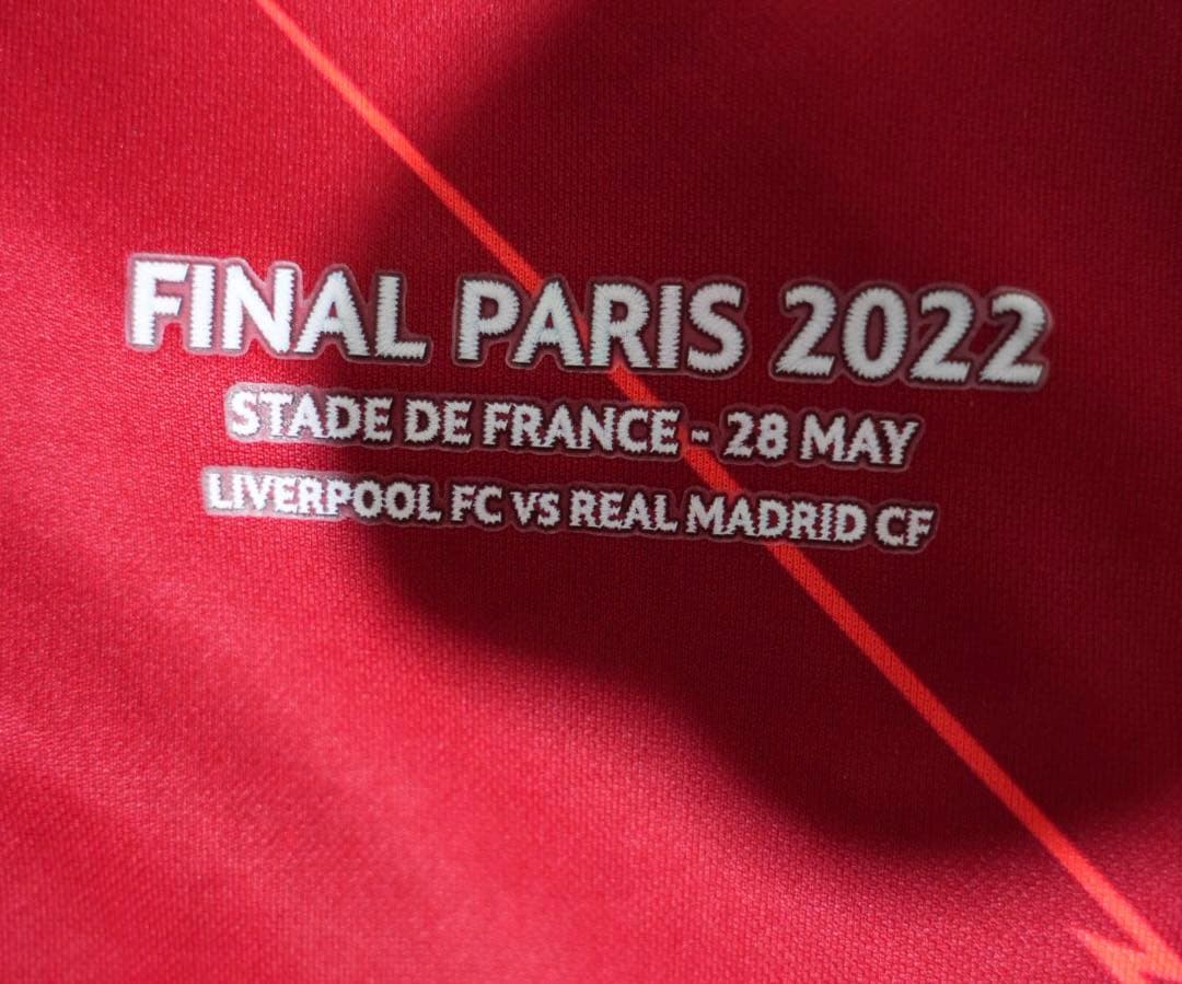 リヴァプール ユニフォーム　サラー 2021-22チャンピオンズリーグ決勝モデル