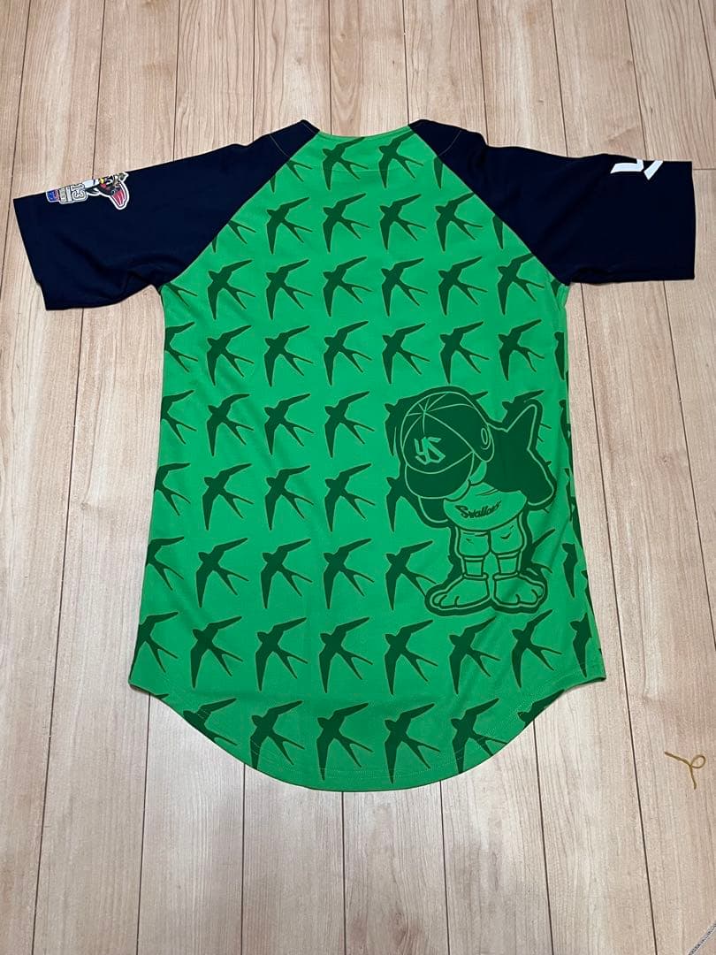 野球 ヤクルトスワローズ つば九郎 ユニフォーム フリーサイズ イースタン優勝