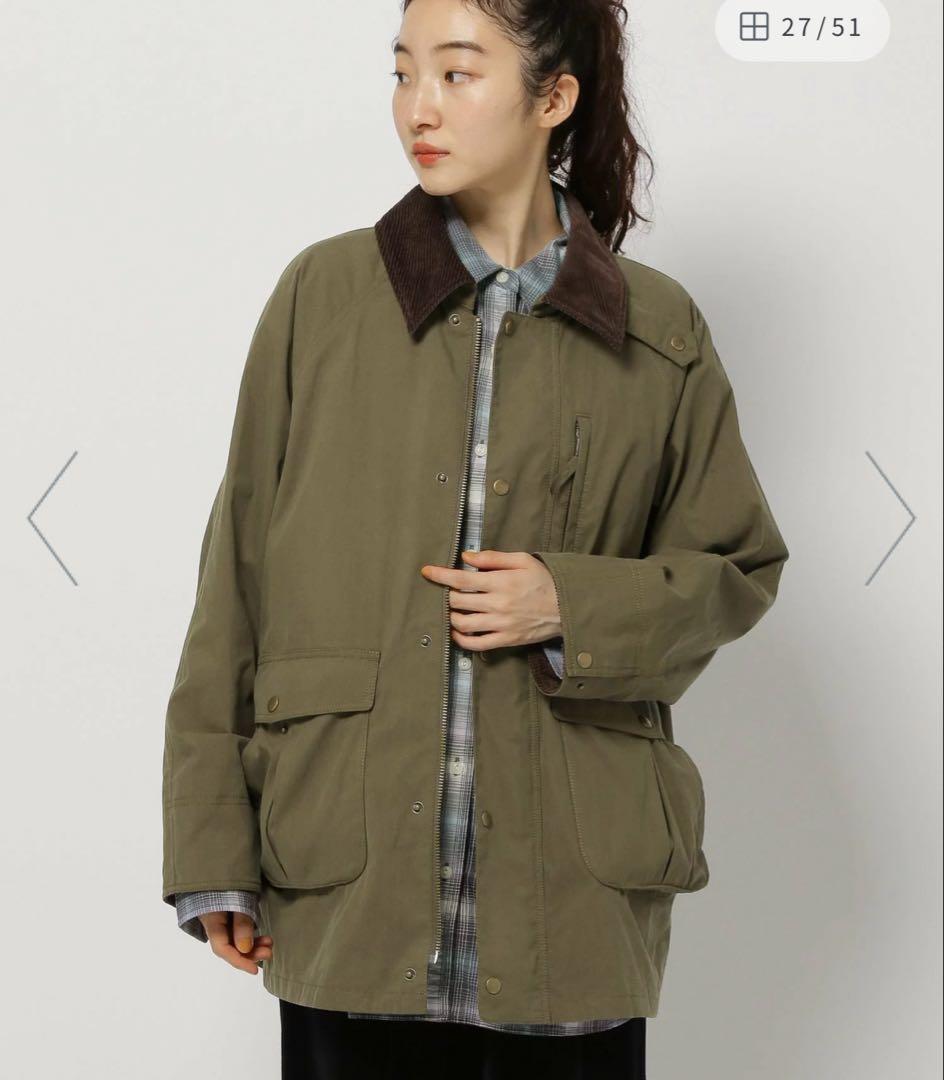 値下げ　niko and…キルトライナーハンティングジャケット美品