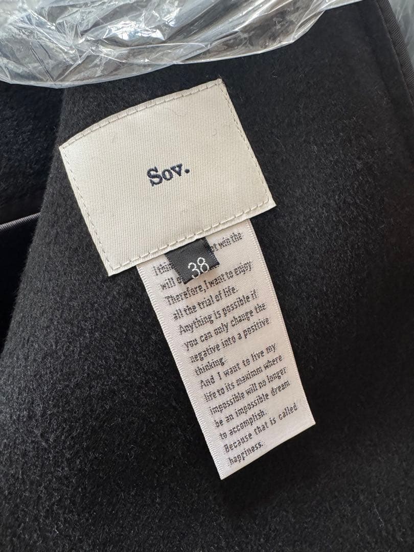 ☆sov./ダブルスタンダードクロージング☆フリルスリーブポンチョ☆