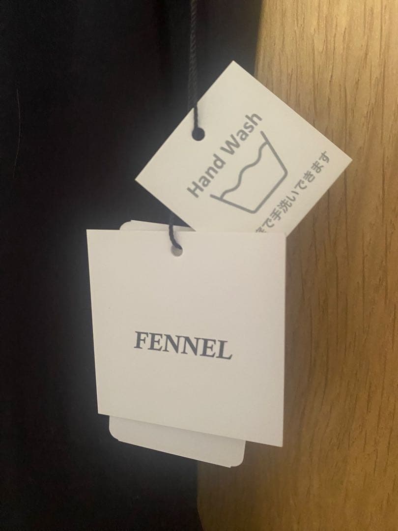 新品未使用FENNELバイカラーインパンツワンピース