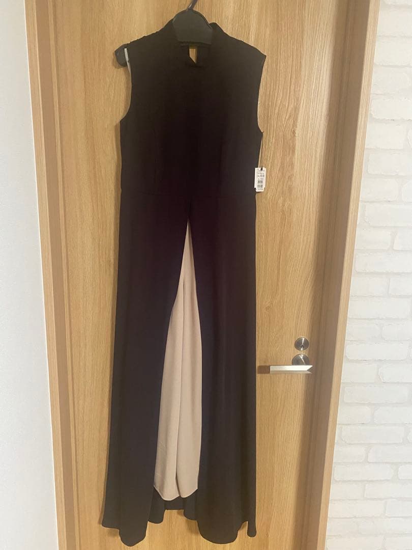 新品未使用FENNELバイカラーインパンツワンピース