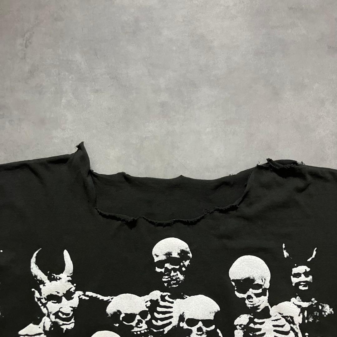 トップス 90s The Rolling Stones boro junk tee