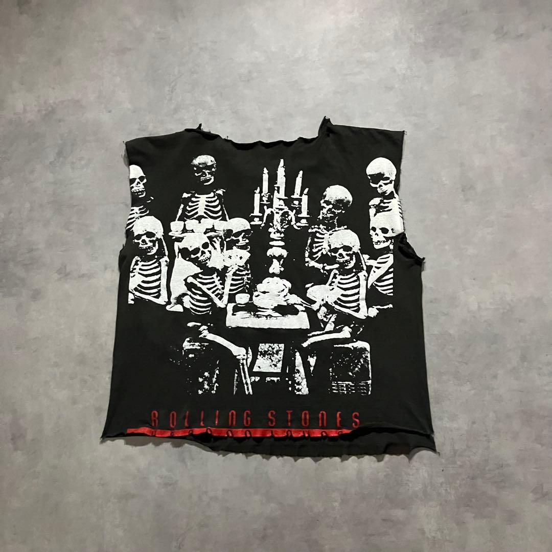 トップス 90s The Rolling Stones boro junk tee