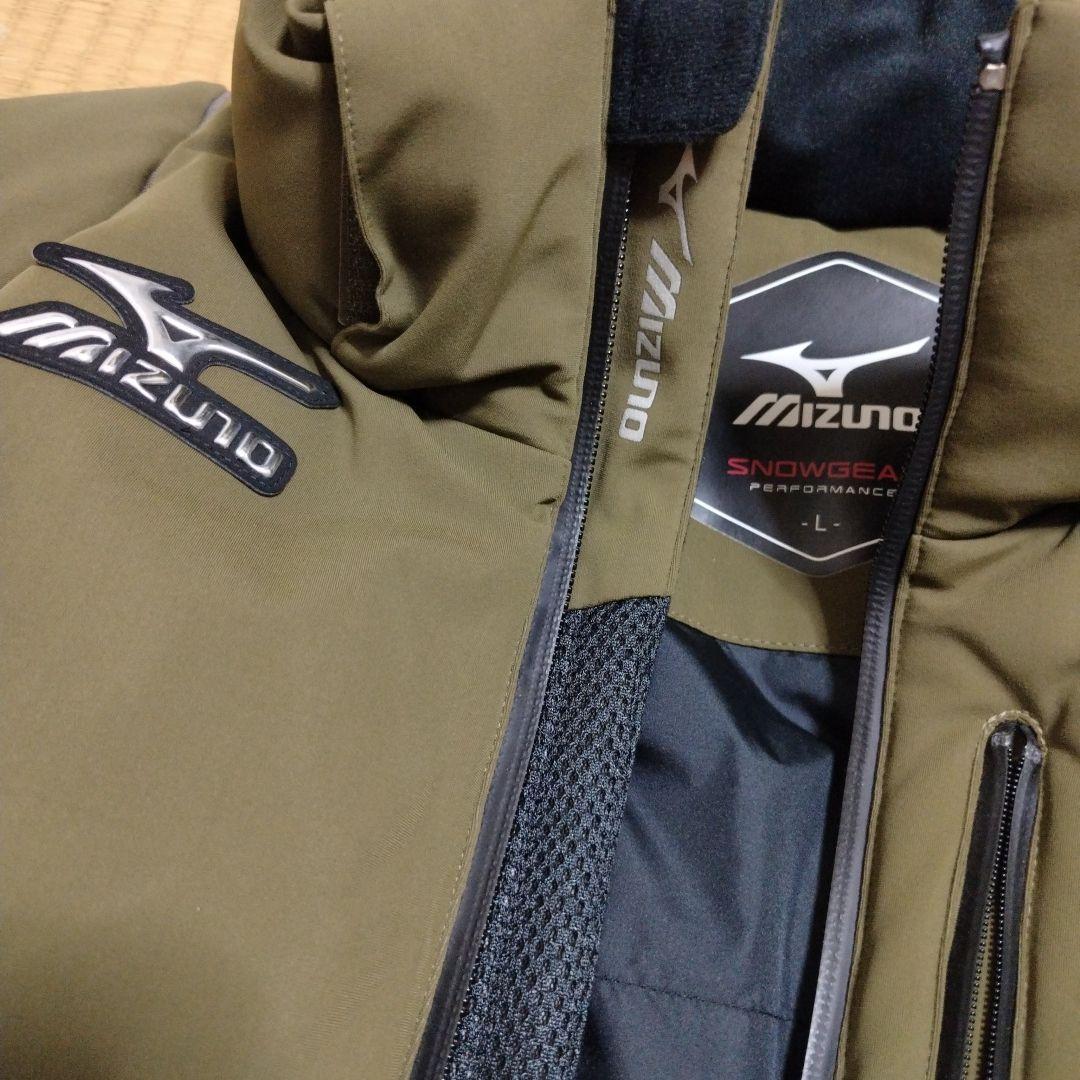 Mizuno GEAR Lサイズ スキーウェア オリーブ　ミズノ
