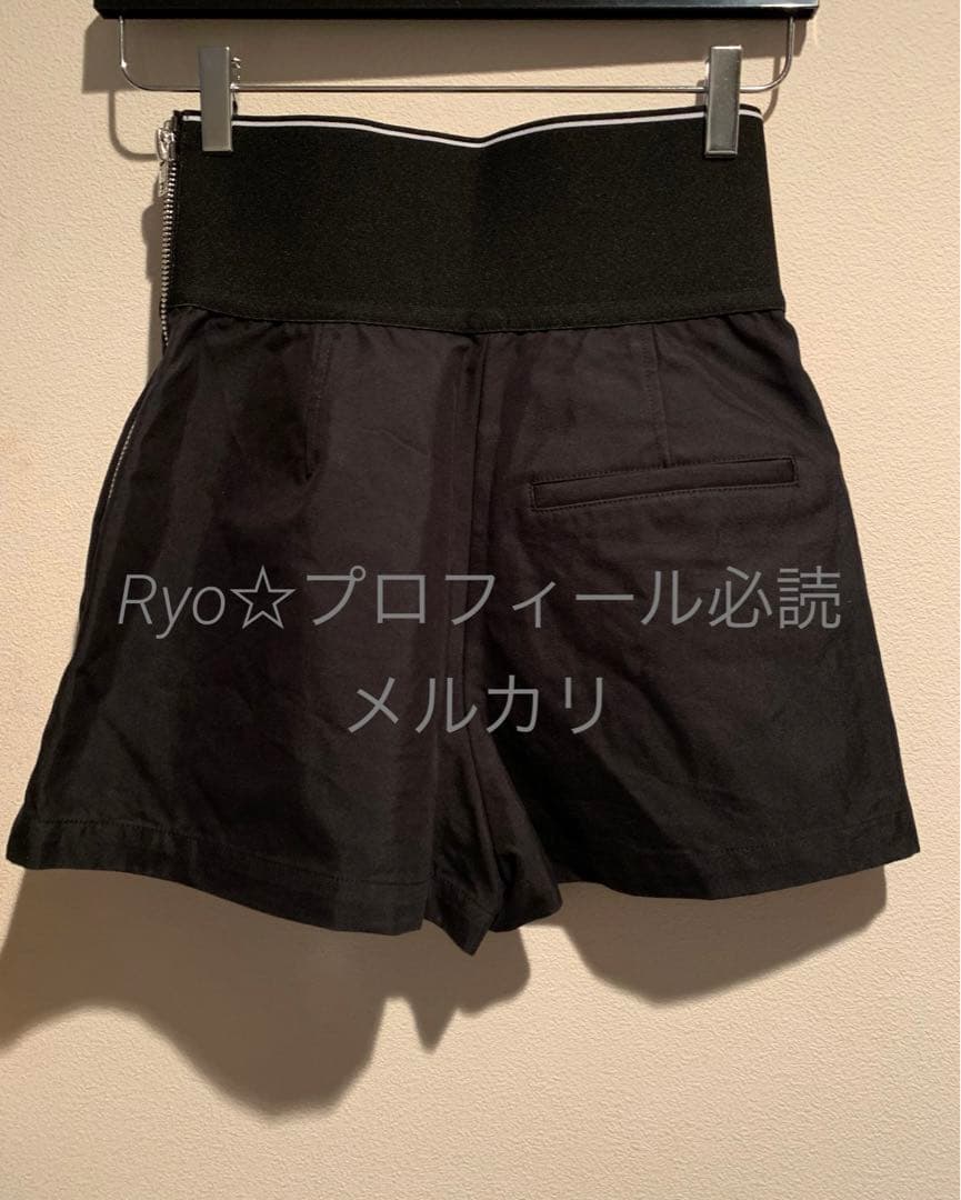 確実正規品 アレキサンダーワン ウエストロゴ ショートパンツ 2