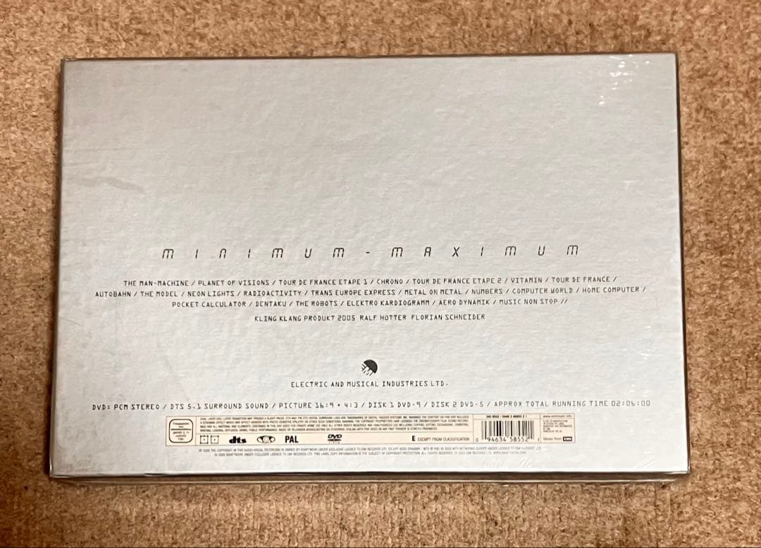 Kraftwerk / Minimum-Maximum 新品