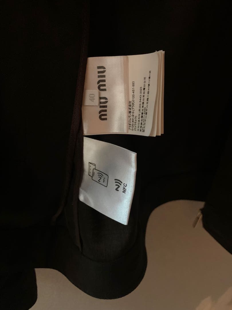 MIUMIU モヘアブルゾン　40