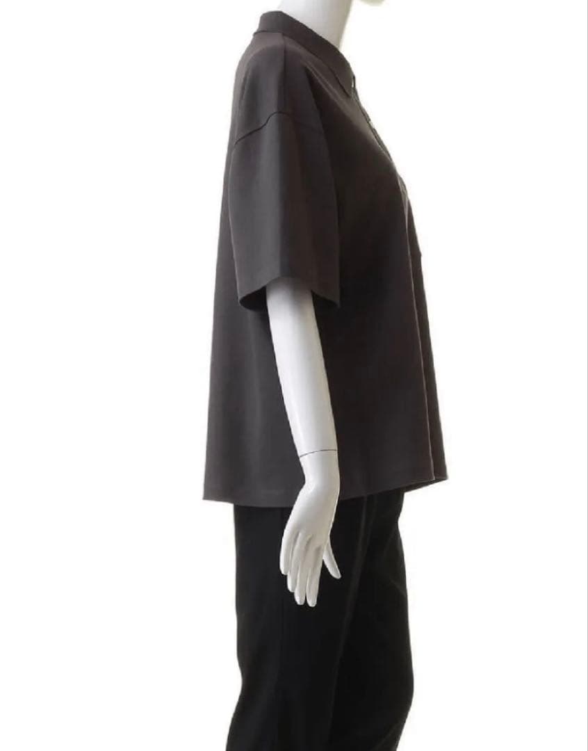 24SS ebure カノコ ポロシャツ 黒　38