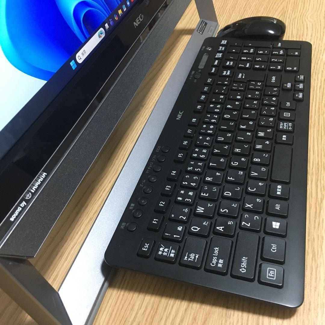 フルセット NEC 地デジ Win11 一体型パソコン デスクトップPC