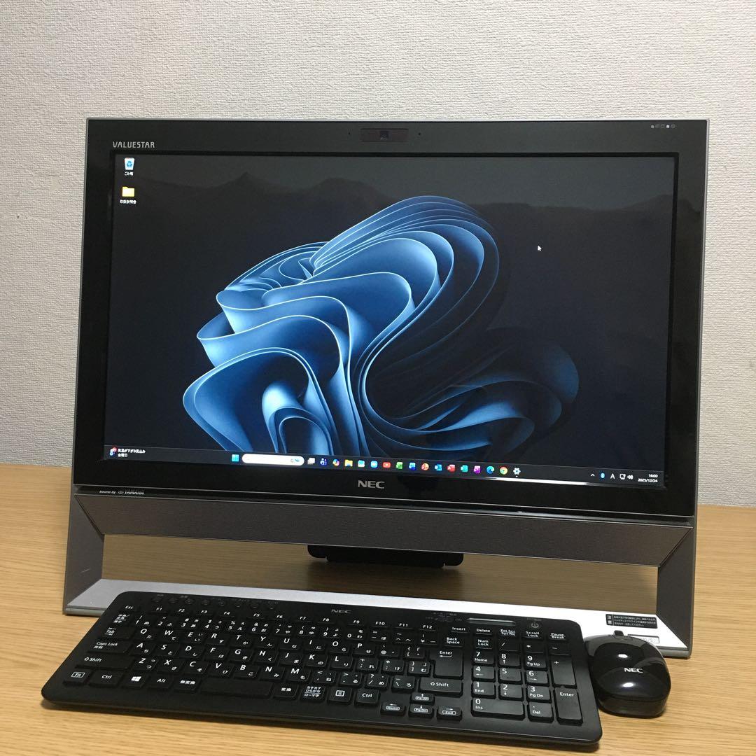 フルセット NEC 地デジ Win11 一体型パソコン デスクトップPC