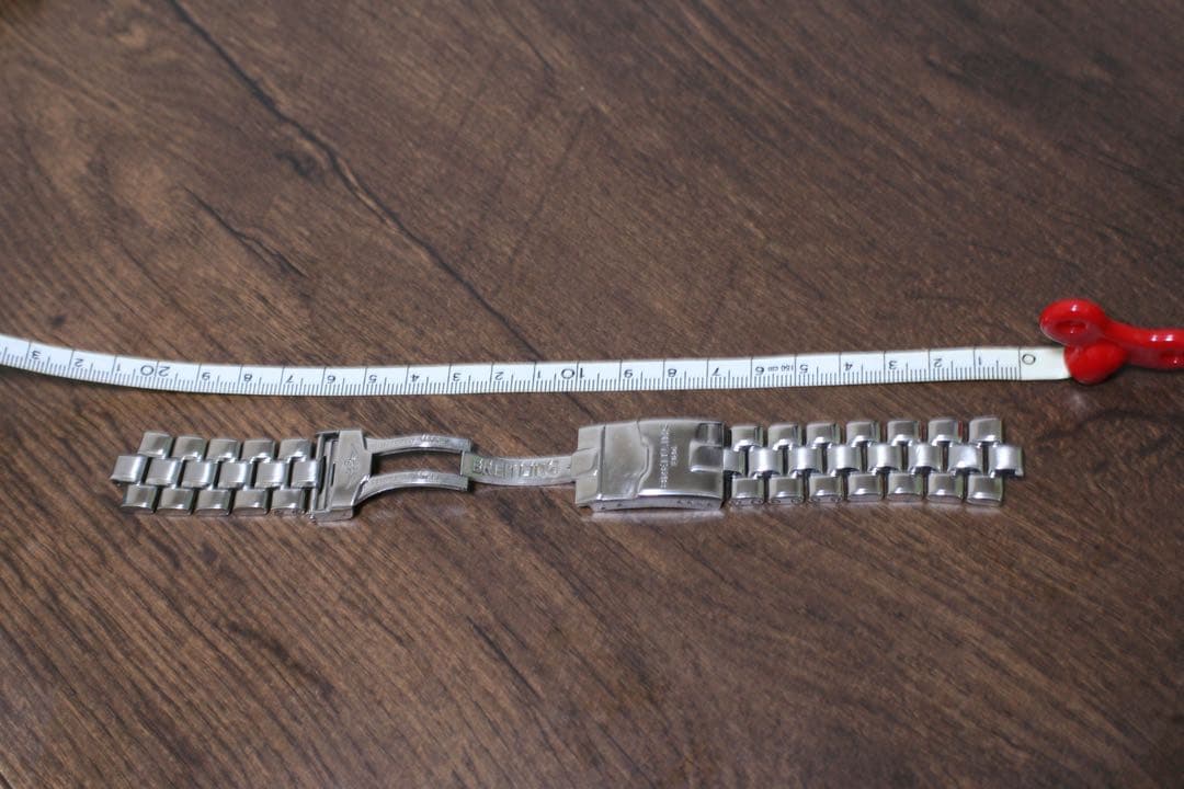 【ベルトのみ】ブライトリング　純正ステンレスベルト　20mm