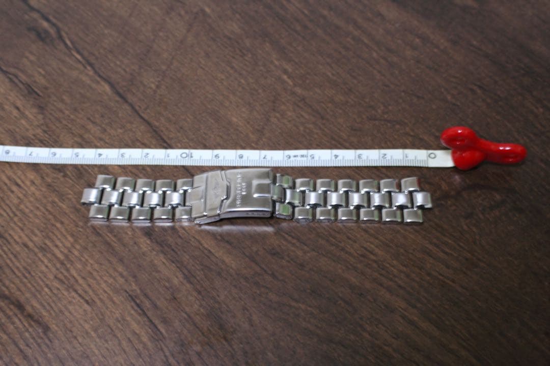 【ベルトのみ】ブライトリング　純正ステンレスベルト　20mm