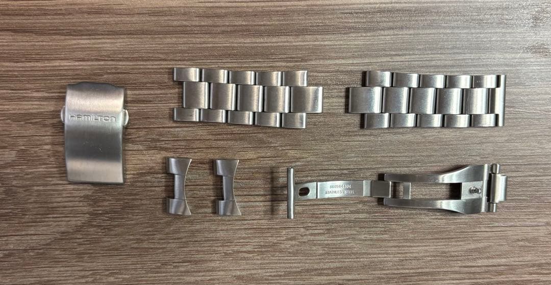 ふにゃふにゃ　ハミルトン　カーキ　キング　オートマチック用ブレスレット