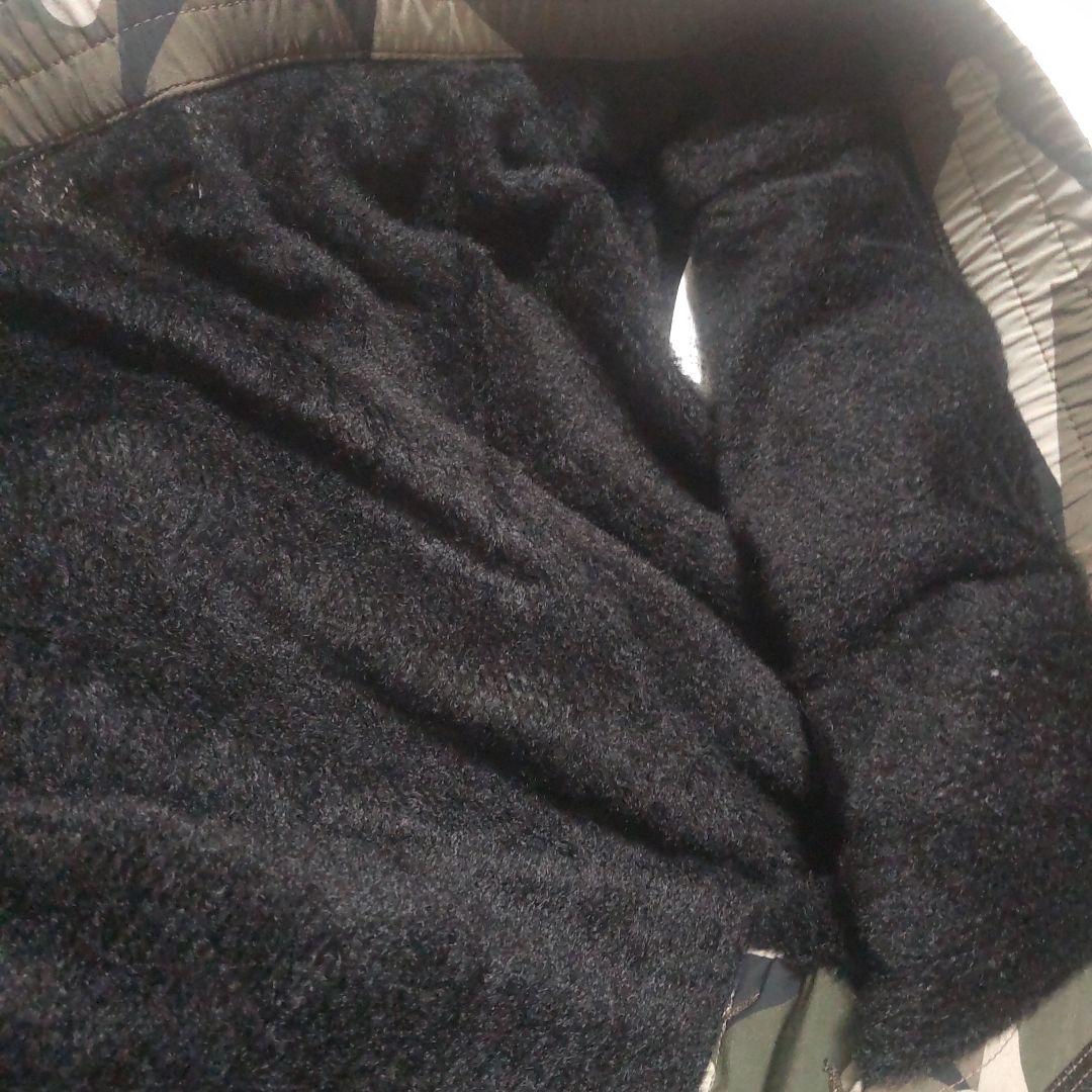 パーリーゲイツ OCTA裏フリース カモ ドット柄 ストレッチ パンツ PGロゴ