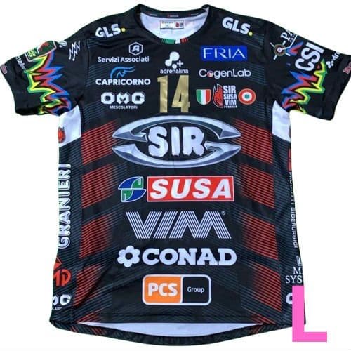 石川祐希　ペルージャ　ユニフォーム　24-25　黒　Lサイズ