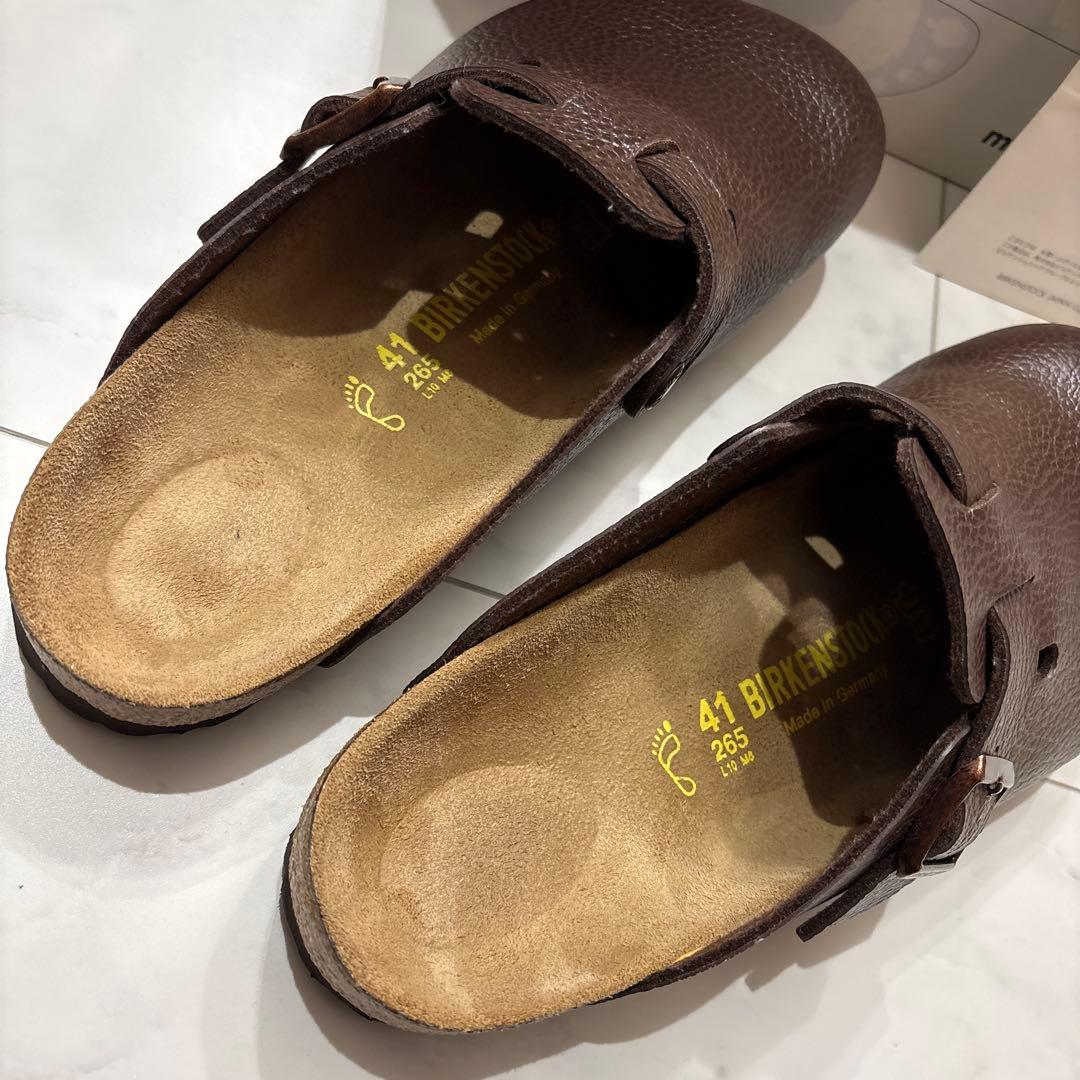 ビルケンシュトック ボストン 41 ブラウン 箱付き アリゾナ チューリッヒ