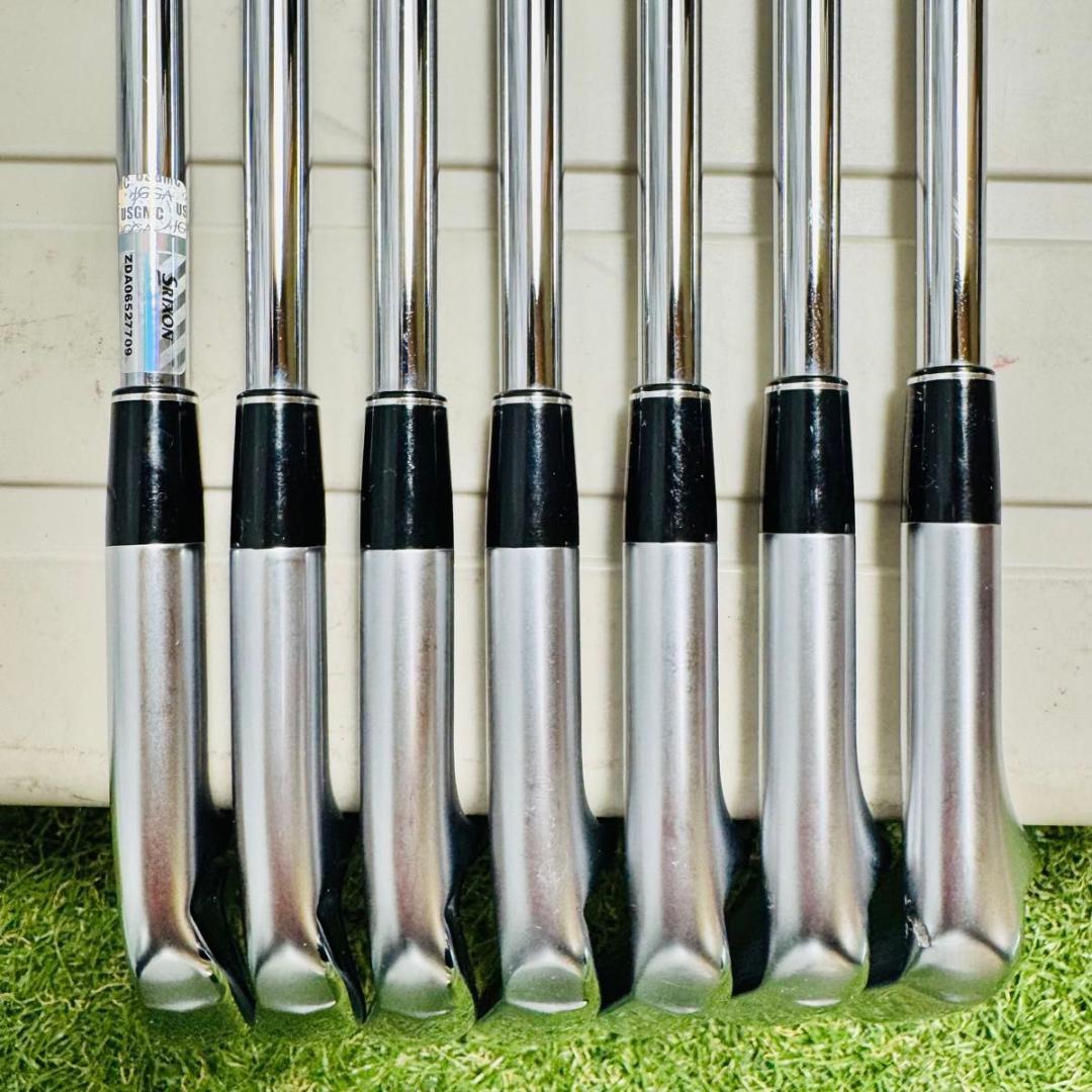 【美品】スリクソン Z-FORGEDⅡ メンズアイアンセット 7本 スチール S