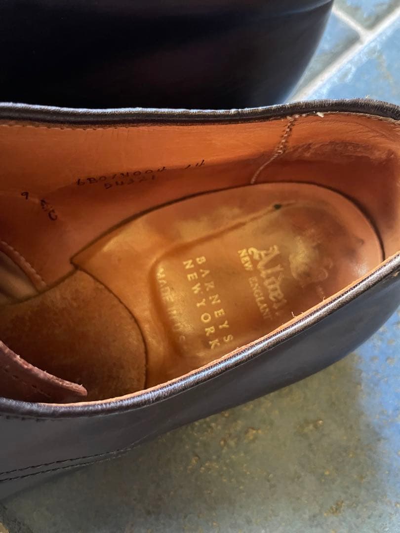 激レア‼️オールデンコードヴァンバーガンディ ドレスシューズ9a/c