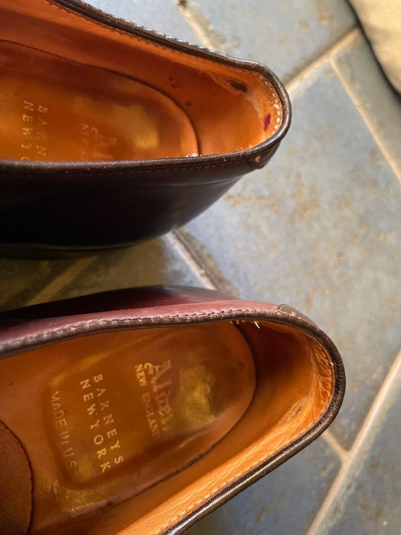 激レア‼️オールデンコードヴァンバーガンディ ドレスシューズ9a/c