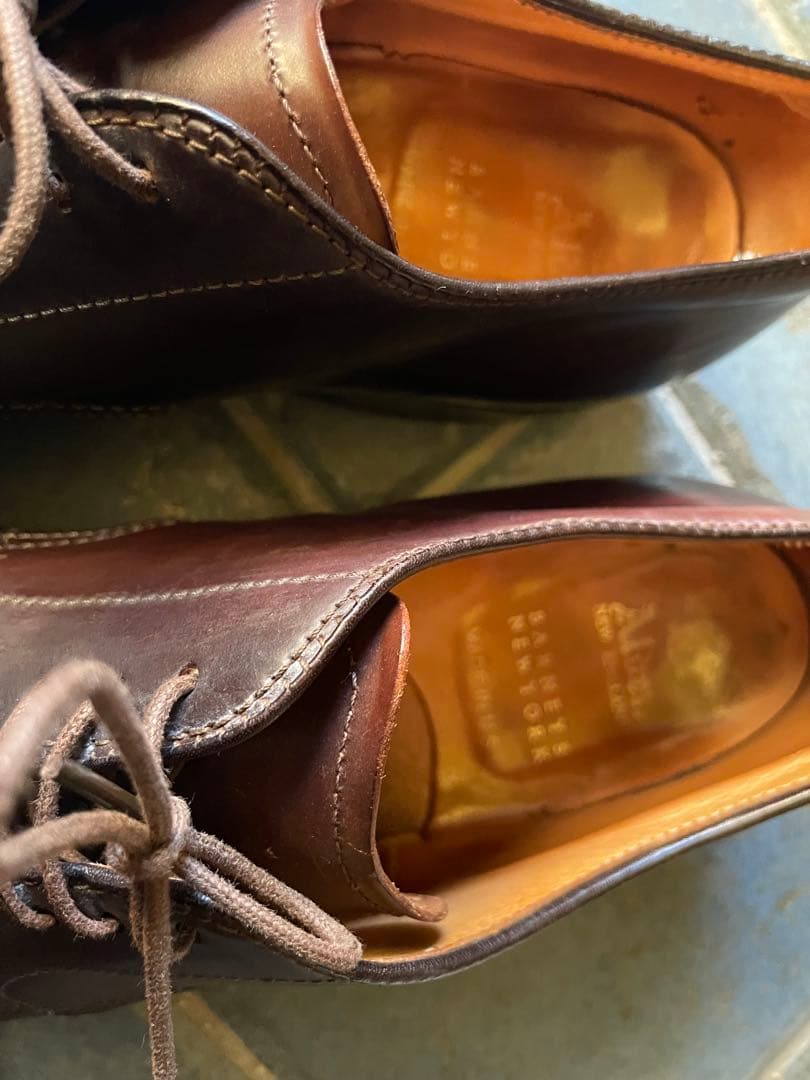 激レア‼️オールデンコードヴァンバーガンディ ドレスシューズ9a/c