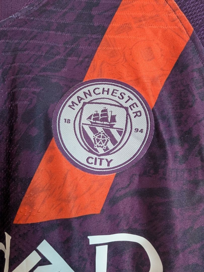 マンチェスター・シティ　アグエロ　10番　オーセンティック