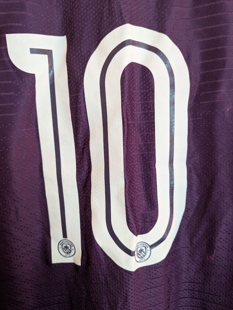マンチェスター・シティ　アグエロ　10番　オーセンティック
