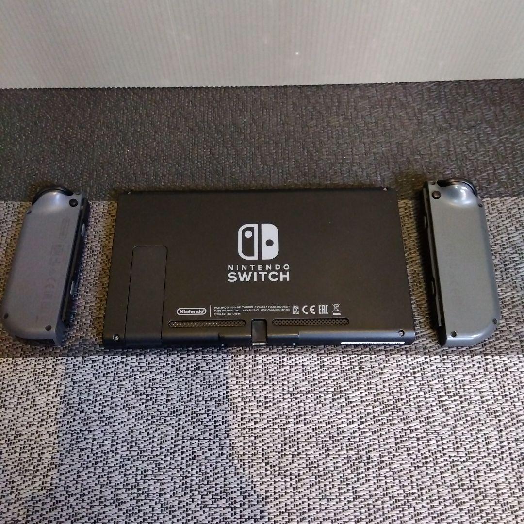Nintendo Switch 本体 バッテリー強化版 動作確認済 ※グリップ欠