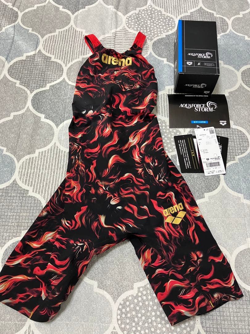 arena アクアフォースストーム MF Sサイズ 高速水着 AS5FRCS2L