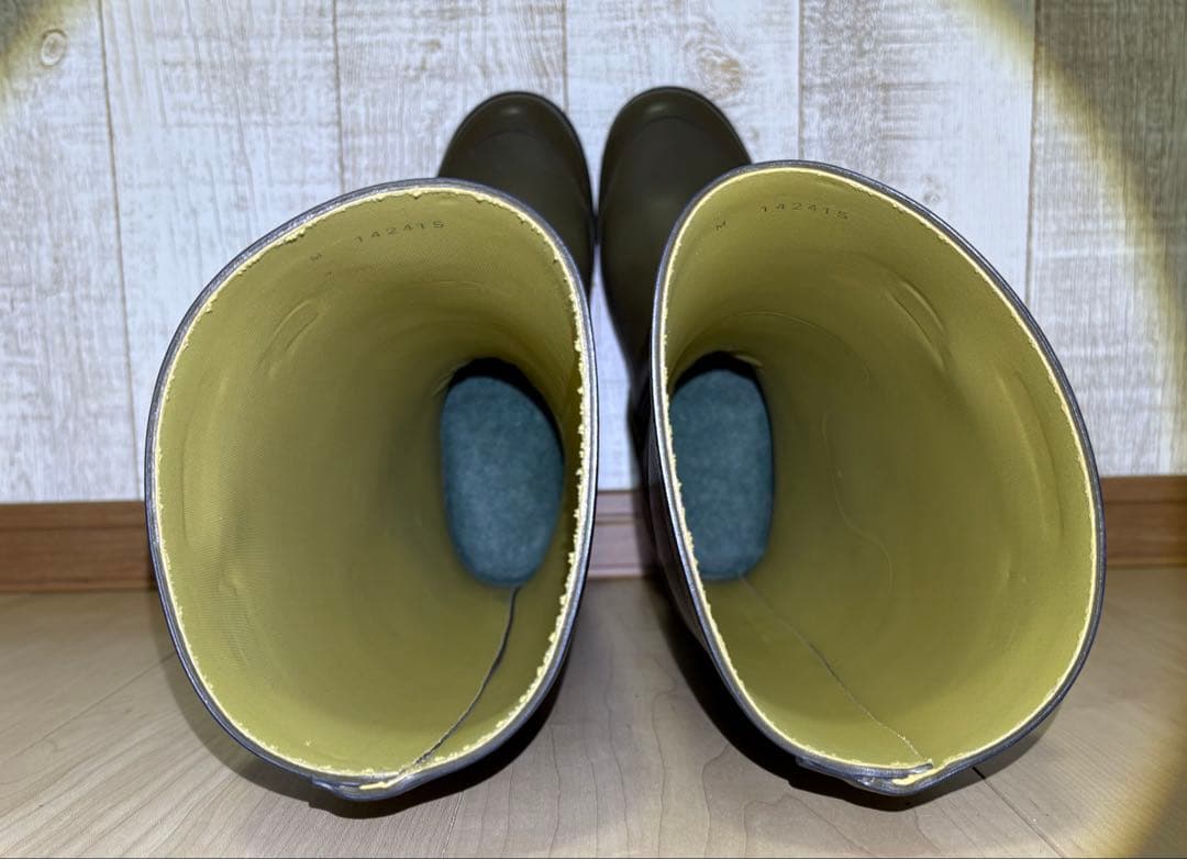 26.5〜27㎝★美品AIGLEレインブーツ42 エーグルラバーブーツ 長靴