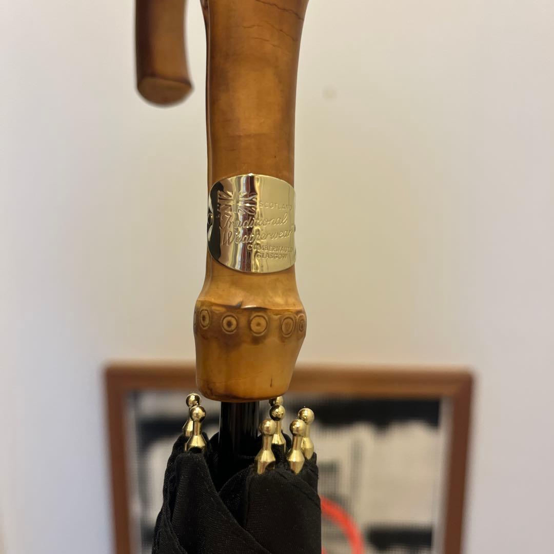 トラディショナルウェザーウェア　長傘　ブラック