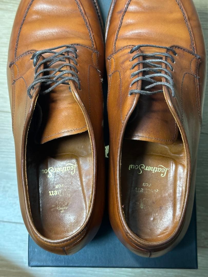 【専用】Alden Vチップ　LeatherSoul ブラウン　8 1/2
