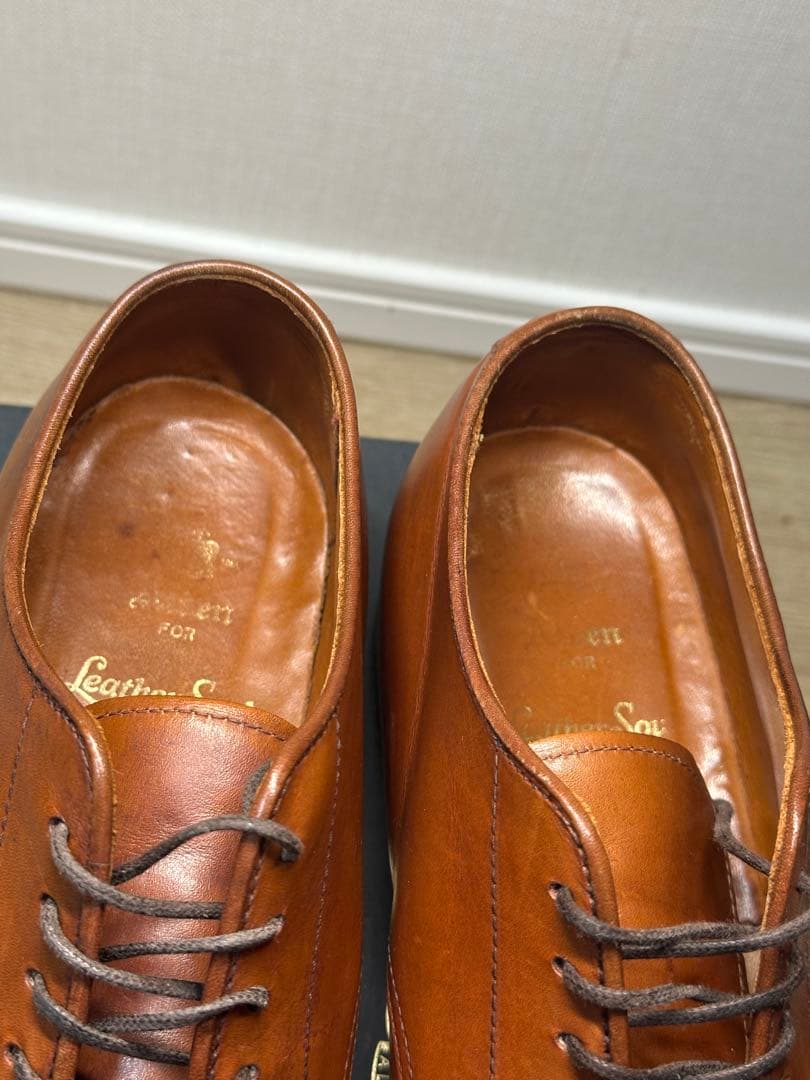 【専用】Alden Vチップ　LeatherSoul ブラウン　8 1/2