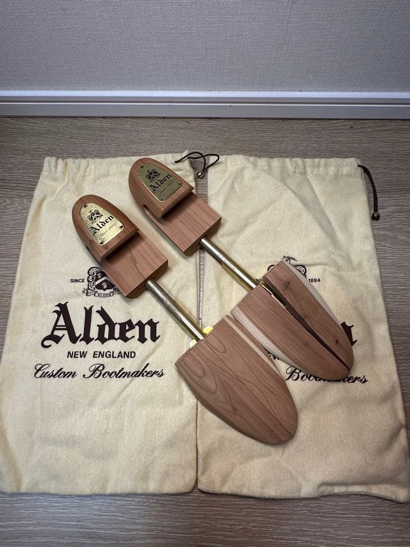 【専用】Alden Vチップ　LeatherSoul ブラウン　8 1/2