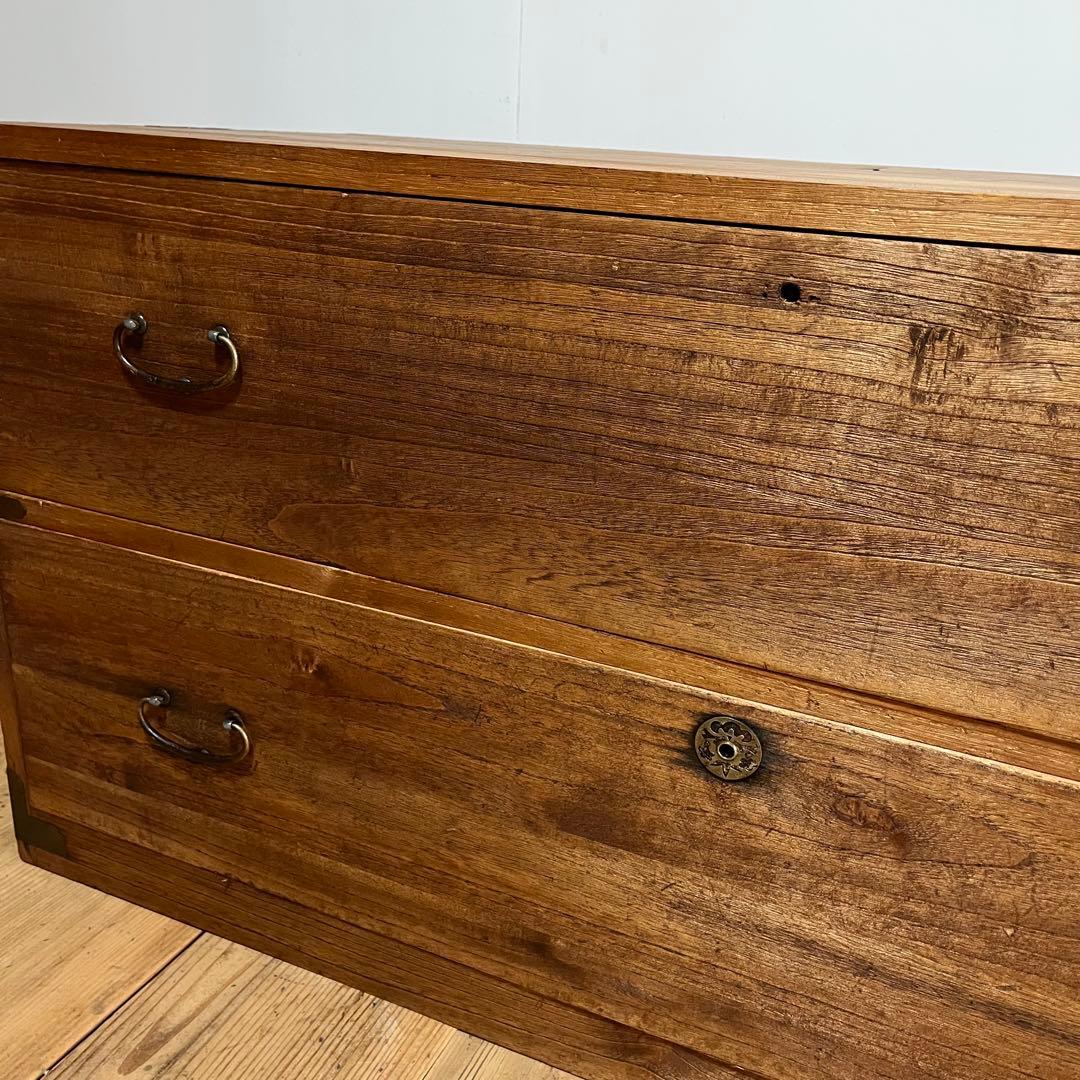 アンティーク タンス チェスト テレビ台 ローボード 展示台 z724