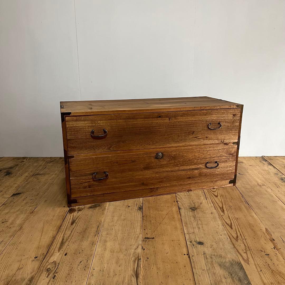 アンティーク タンス チェスト テレビ台 ローボード 展示台 z724