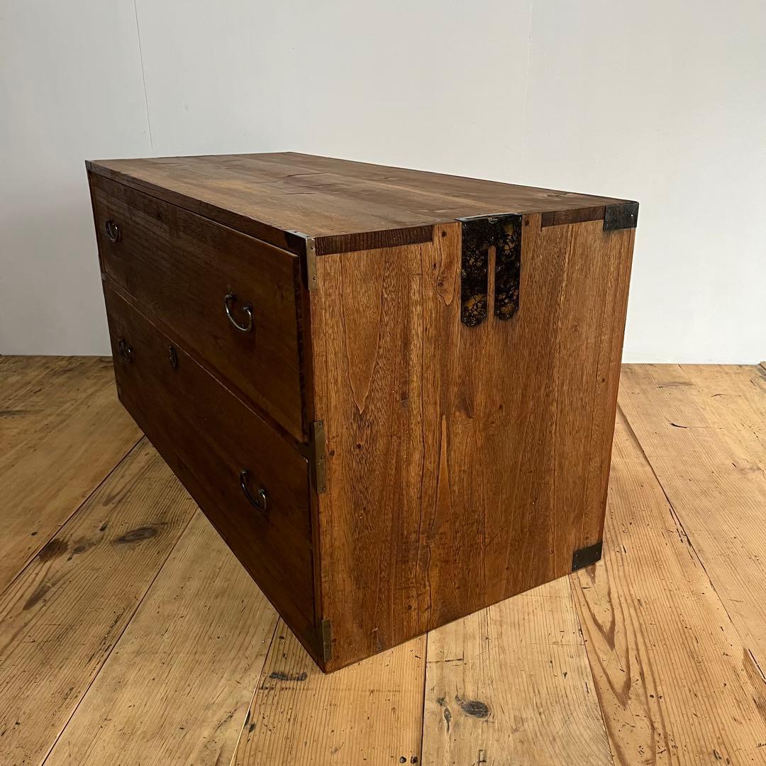 アンティーク タンス チェスト テレビ台 ローボード 展示台 z724