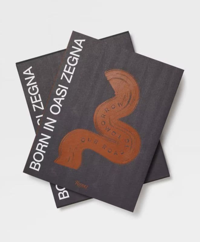 ZEGNA BORN IN OASI ZEGNA ブランドブックレット