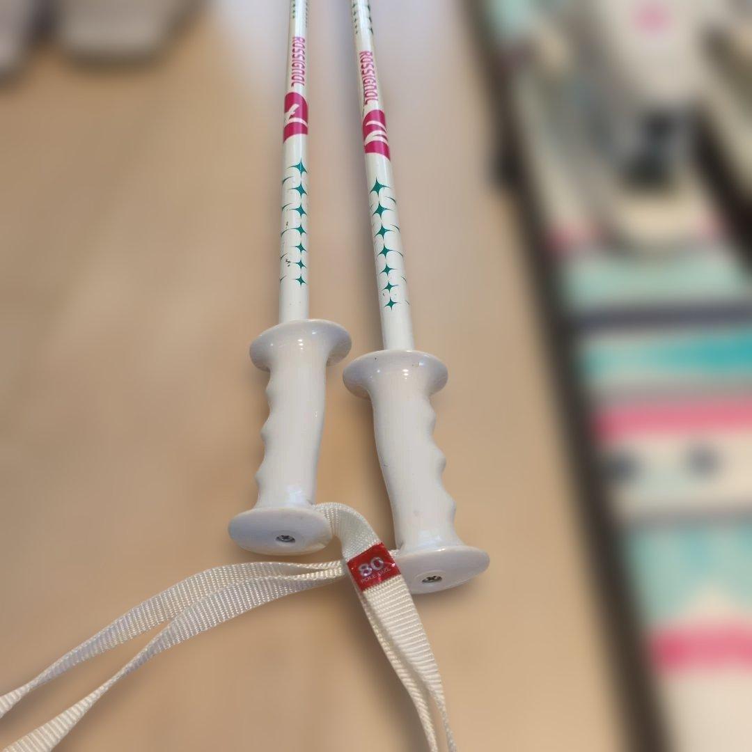 ロシニョール　スキー板128　 ストック80 セット