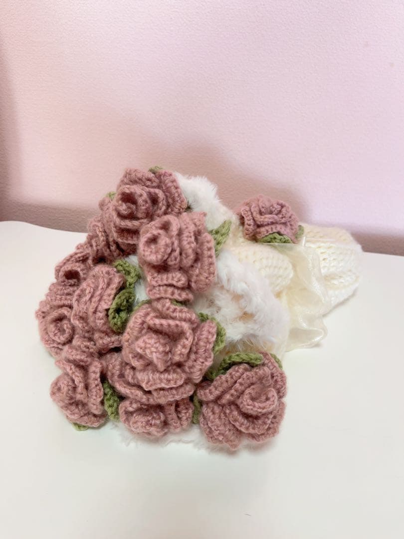 ブーケブランケット[薔薇] 花束ブランケット　フラワーブランケット　インテリア