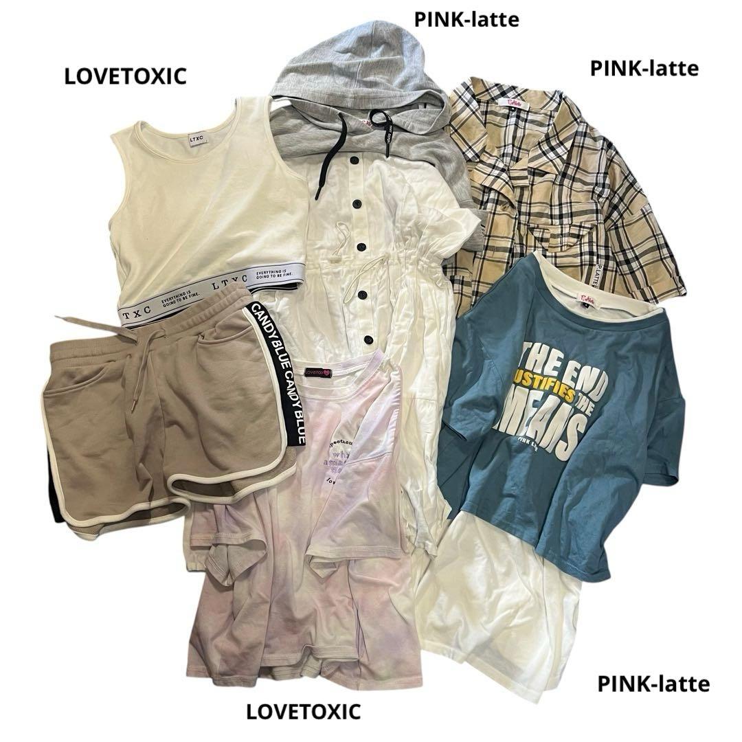 まとめ売り 女の子【160cm】25枚 ブランド多数 子供服 お着替え 秋冬服